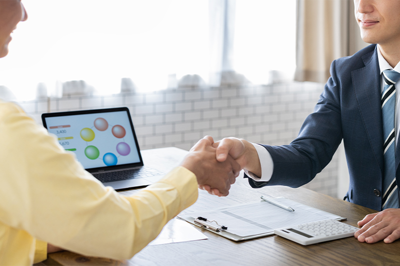 法人のお客様へのサポート